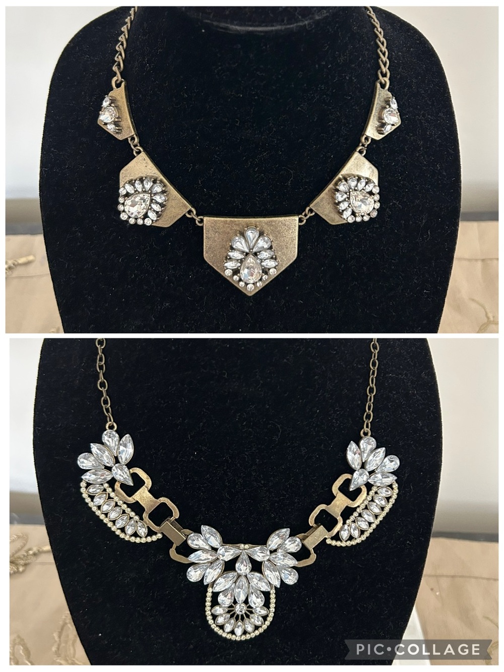 Vintage statement necklace bundle